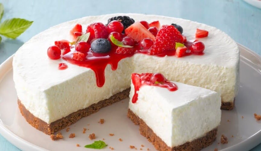 Strawberry Cream Cheesecake 2