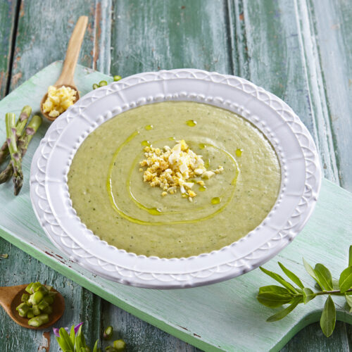 Sopa de espargos