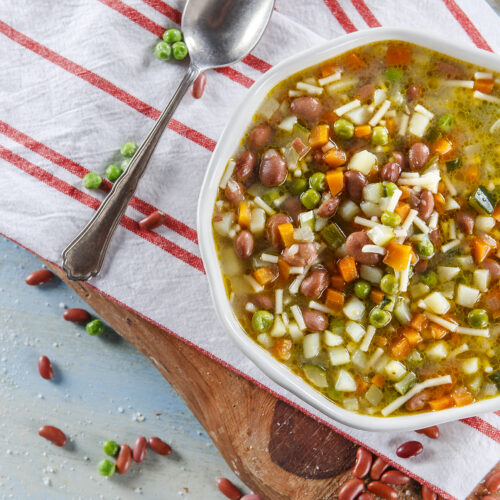 Sopa minestrone